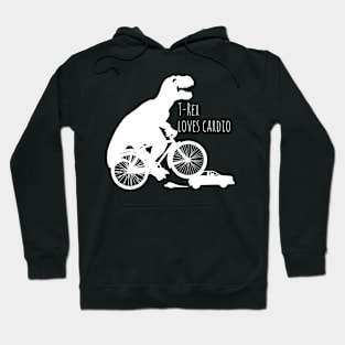 T-Rex funny, cardio jokes Hoodie